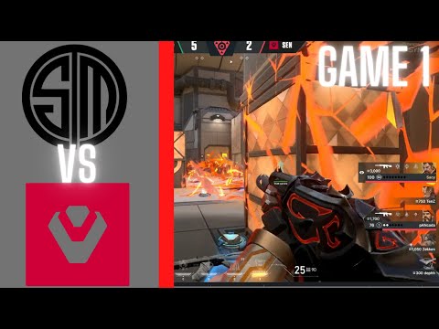 LOWER FINALS! NEW Sentinels Roster VS TSM – FULL MATCH | 2023 Ludwig x Tarik Invitational | GAME 1