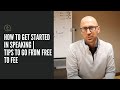 How To Get Started In Speaking | Tips to Go From Free to Fee | Adam Carroll