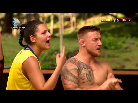 Exatlon Romania (15.01.2019) - Final TENSIONAT in primul meci Romania - Ungaria! Partea 3