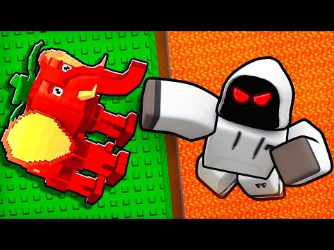 Getting The RAREST THING In Survive Lava For Brainrots..