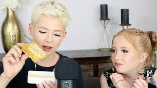 I TRIED ASMR... Eating Raw Honeycomb with Life With Mak