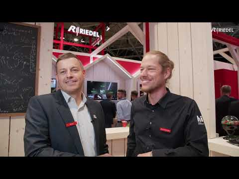 hi human interface and Riedel at IBC 2025