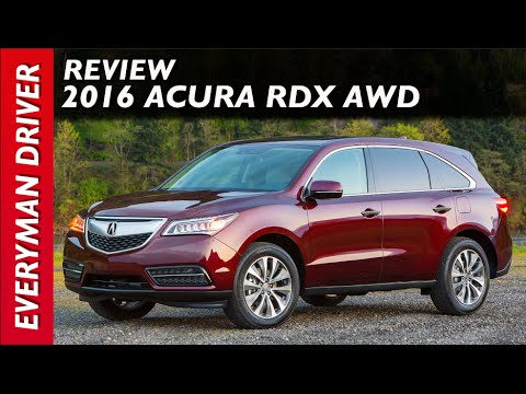 Here's the 2016 Acura RDX AWD on Everyman Driver