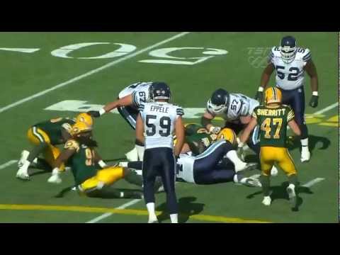CFL Recap: Toronto 15, Edmonton 19 - June 30, 2012