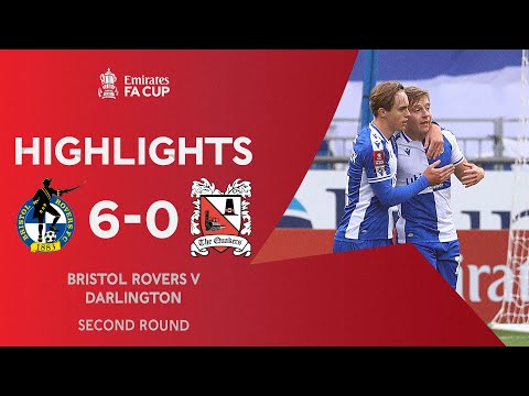 Bristol Hit SIX Past Darlington! | Bristol Rovers 6-0 Darlington | Emirates FA Cup 2020-21