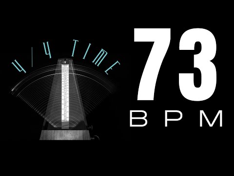 73 BPM - 4/4 Time - 5 Minutes - Metronome - Click