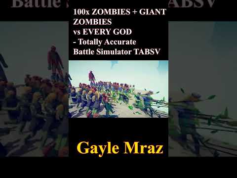 100x ROMAN TESTUDO vs 2x EVERY GOD   Totally Accurate Battle Simulator TABS#shorts 4