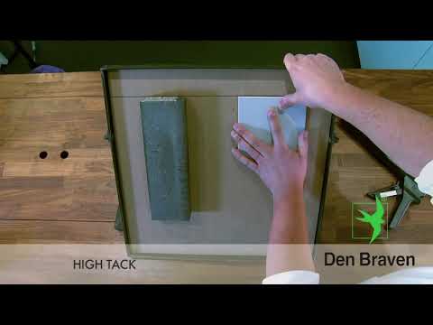 Mastic-colle hybride - adhérence élevée - cartouche 290 ml - High Tack DEN BRAVEN