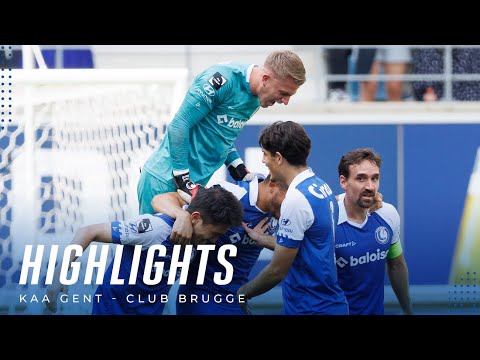🎬 KAA Gent - Club Brugge: 2-1 (MD6 JPL)