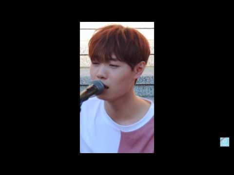 [HONEYST] 170524 Kyunghee uni. busking Winner Really really cover (Chulmin foc.)