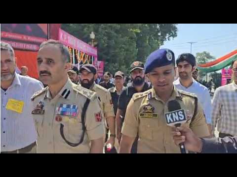 #MegaPadyatra || SSP Anantnag #AmodAshokNagpure Along with DIG South kashmir #JavidIqbalMatoo taking stock of Security Arrangements.  Watch this report by #KNS South Bureau Head Tassaduq Rashid.