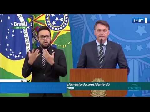 O DIA NEWS 17 04 20  Presidente Bolsonaro anuncia saiÌda de Luis H. Mandetta da SauÌde