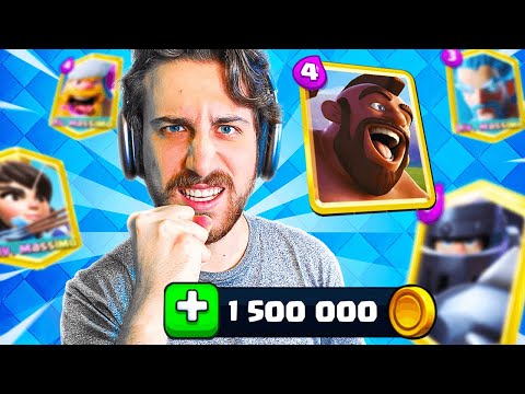 Spendo 1.500.000 di ORO per MAXARE TUTTO su Clash Royale!