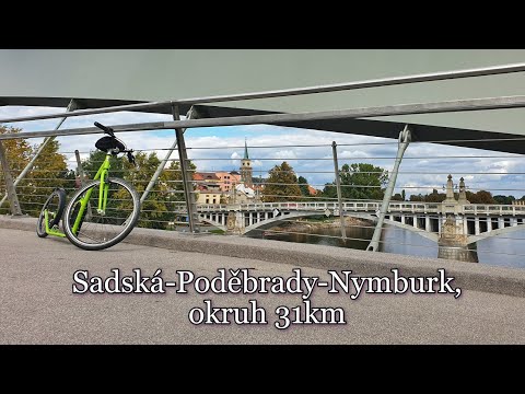 Okruh ze Sadské přes Poděbrady a Nymburk, 31km