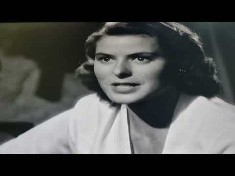 Dooley Wilson & Ingrid Burgman casablanca Snipit