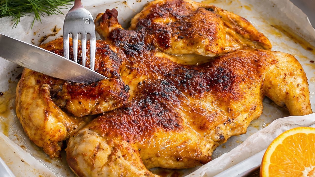 Treat yourself to this Juicy Spatchcock Chicken for the holidays! Roasted Delicious Chicken!