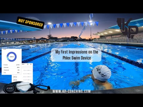 Phlex Swim: From swimming with it to reviewing the data. How does it work?