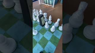 🚢 Travelogue- chess pieces #odyssey oftheseas #chess #cruiseship