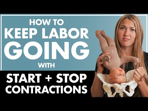 Start and Stop Contractions | WHAT TO DO WHEN LABOR DOES NOT PROGRESS Prodromal Labor vs True Labor