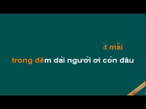 Dong Song Tinh Yeu Karaoke - Nguyen Vu - CaoCuongPro