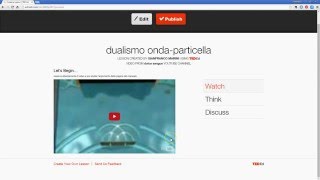 Come creare lezioni interattive con TED Ed: videotutorial
