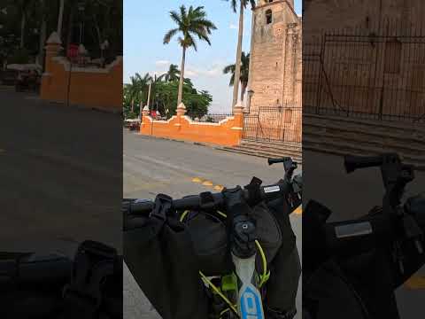 Espita Yucatán | pueblo mágico número 13 llegando en bicicleta desde Ciudad del Carmen
