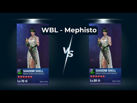 WBL - Shadowshell Lvl 70 vs 80