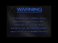 20th Century Fox Home Entertainment Warning Screen 1982 1987 Australia