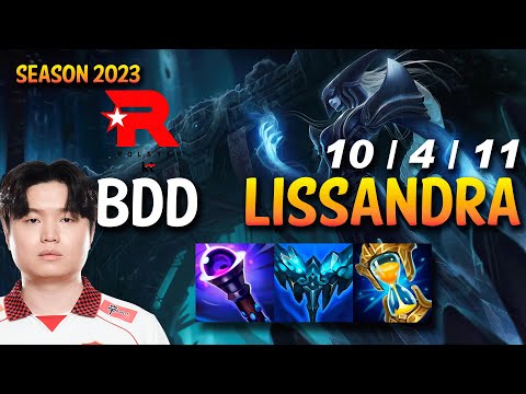 KT BDD LISSANDRA vs SYLAS Mid - KR Ranked