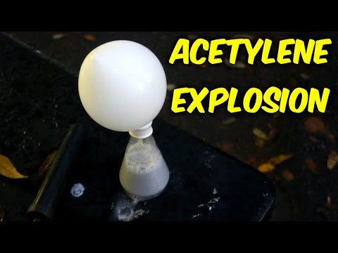 Carbide in the Balloon Explosions