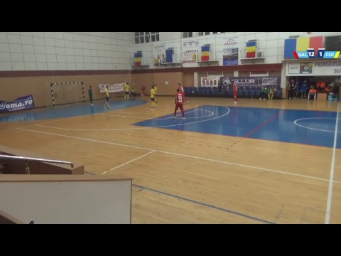 Futsal LIVE: CS United Galaţi - Clujana Cluj-Napoca