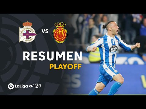 Resumen de RC Deportivo vs RCD Mallorca (2-0)