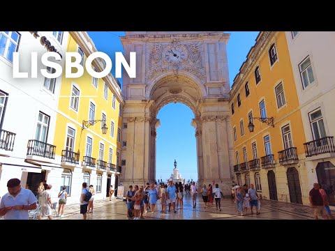Lisbon 4K Walking Tour | Discover Lisbon PORTUGAL