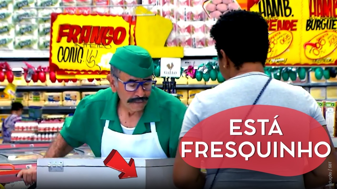 A LINGUIÇA É FEITA NA HORA | CÂMERAS ESCONDIDAS