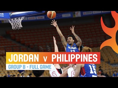 Jordan v Philippines - Full Game Group B - 2014 FIBA Asia Cup