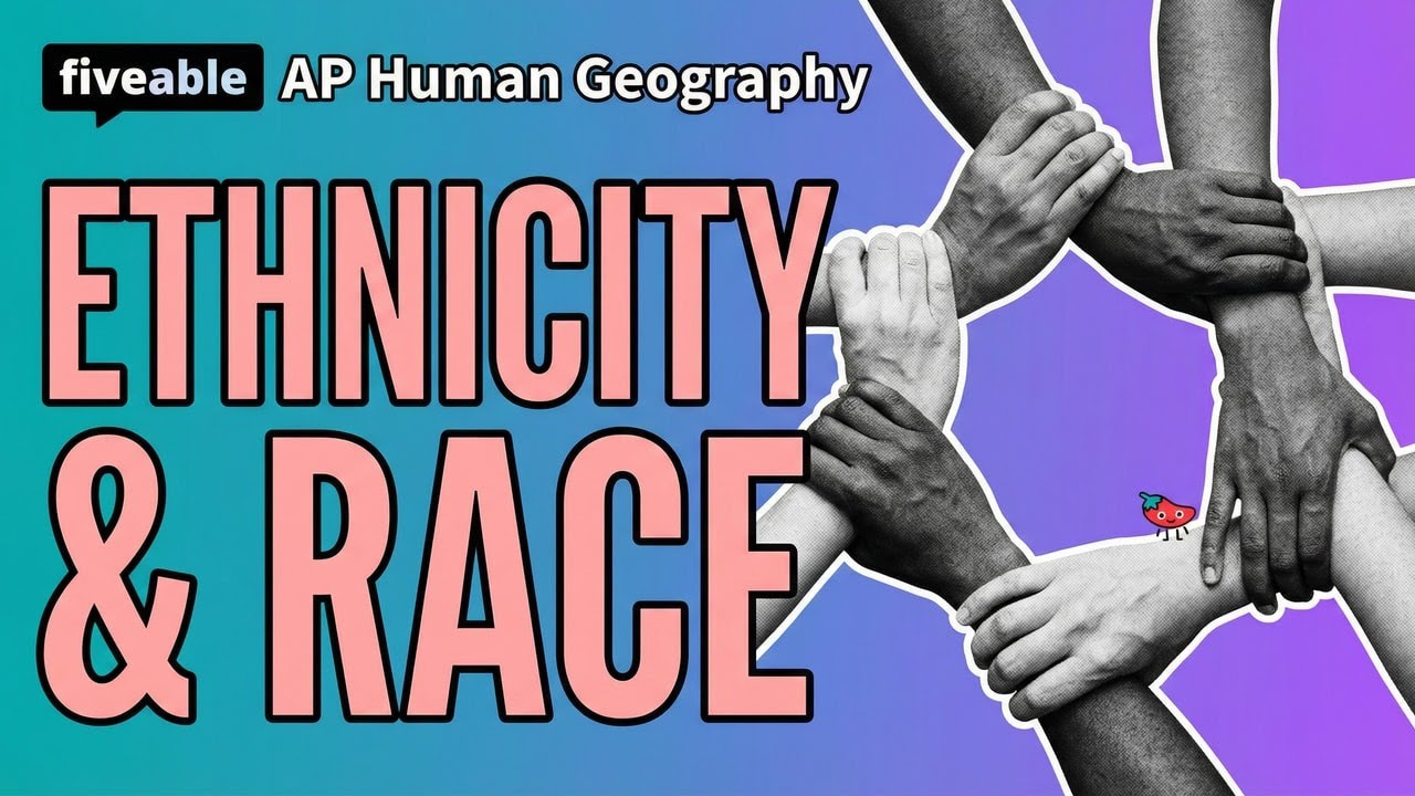AP Human Geography - Unit 3: Ethnicity & Race