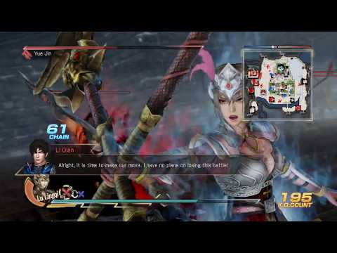 Dynasty Warriors 8 XL:CE - DLC Stage: Lu Lingqi's Fray (Ultimate Difficulty) - Lu Lingqi Gameplay