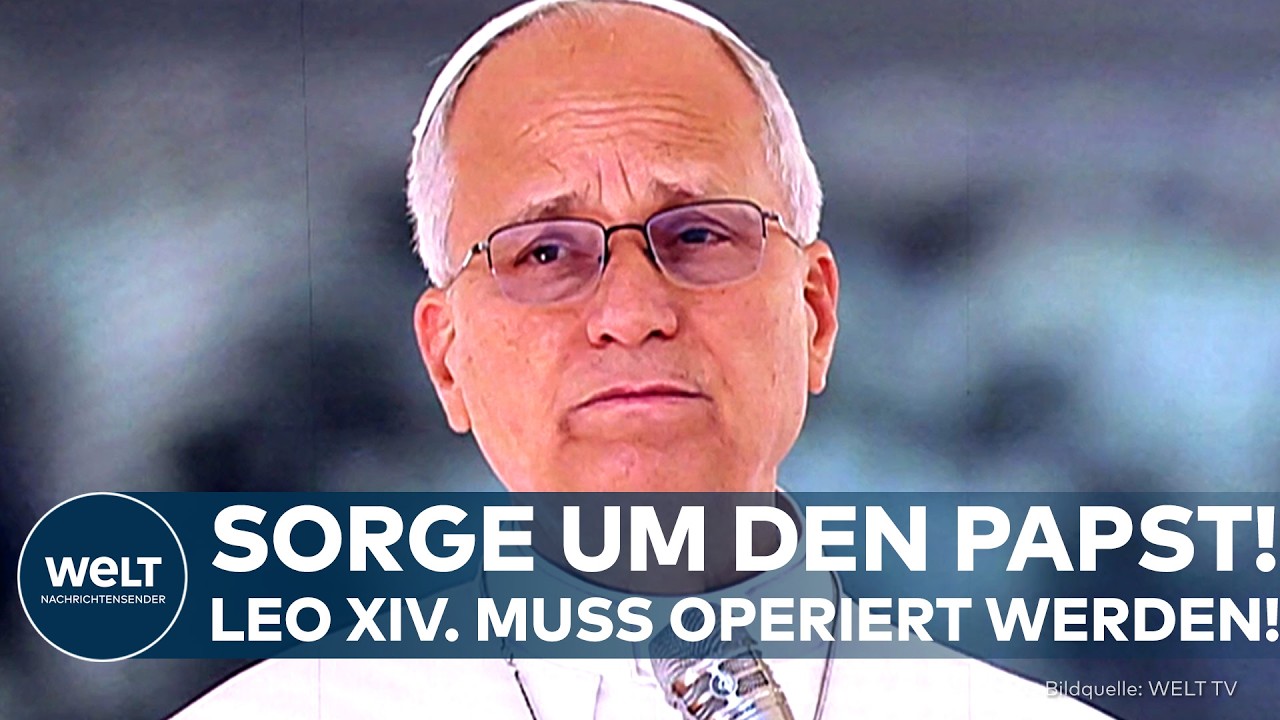 SORGE UM DEN PAPST: Leo XIV. muss operiert werden! Ärzte entdeckten einen Knoten in der Lunge!