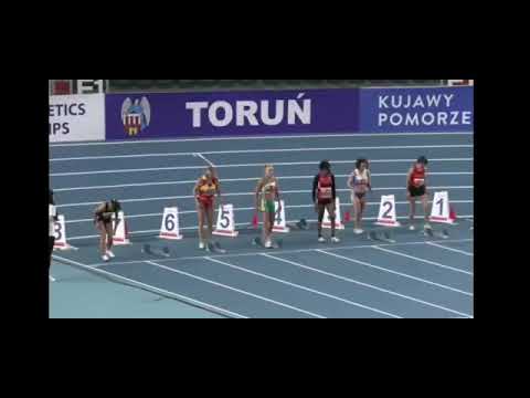 Παγκόσμιο πρωτάθλημα κλειστού στίβου Masters 2023 - 60m hurdles 6th place - Maria Mouratidou