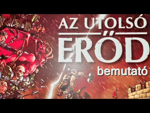 Az utolsó erőd társasjáték bemutató - ptjgadm