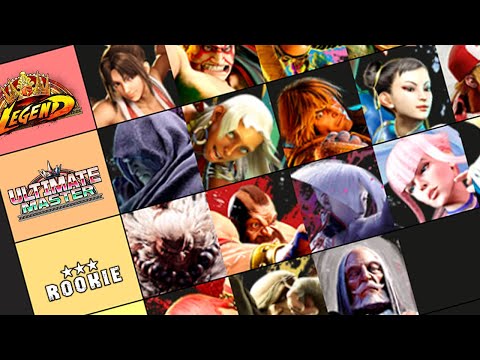 The Definitive SF6 RANKED Tier List