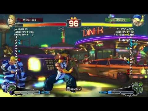 Gorilla0419 (Cody) vs. POONGKO (Yun) - SSFIV AE 2012 Match