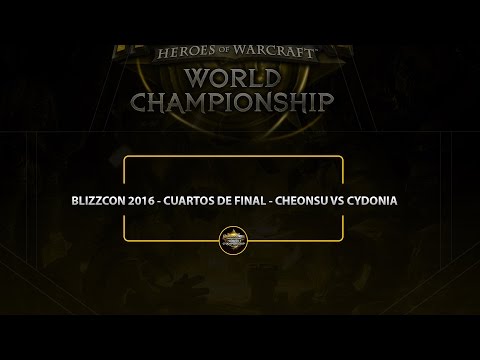 Blizzcon 2016 - Cuartos de Final - Che0nsu VS Cydonia