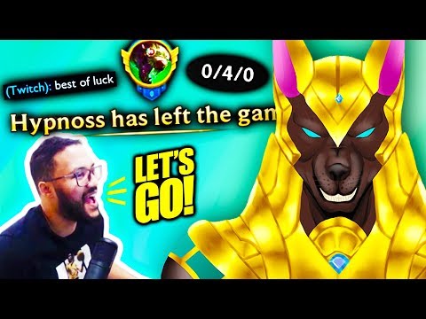 aphromoo and i were forced to 4v5 when twitch rage quit at 10 min