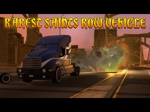 The Mystery of Saints Row's Rarest Vehicle