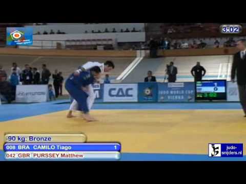Judo 2010 World Cup Men Vienna: Tiago Camilo (BRA) - Matthew Purssey (GBR) [-90kg] bronze
