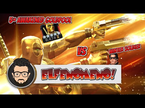 GoldPool VS Winter Soldier - Marvel Contest Of Champions