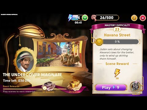 June's Journey Secrets 35 Scene 23 Havana Street Word Mode 4K ULTRA HD