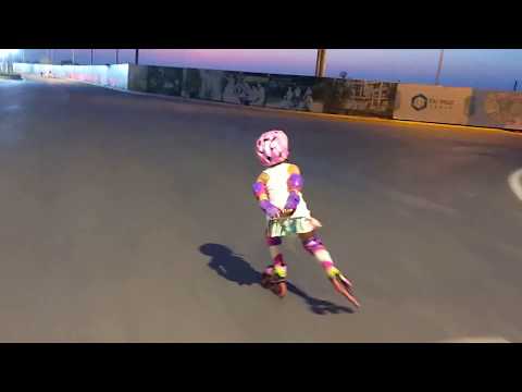 Speed Skating in the Ghost City - Covid 19 Day
