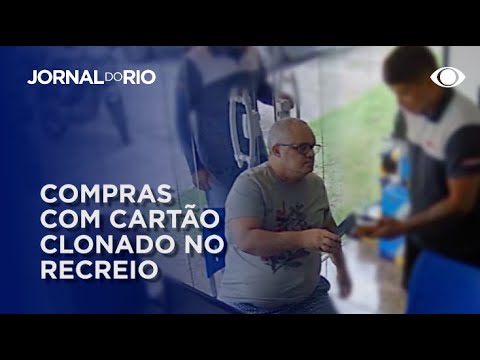 Dupla usa cartão clonado para fazer compras na Zona Oeste